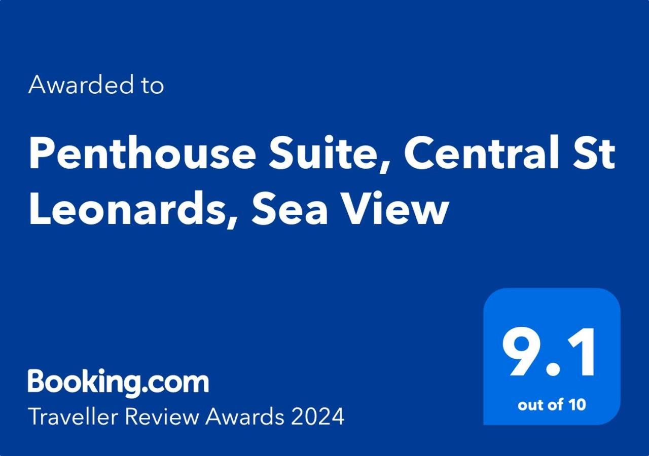 Penthouse Suite, Sea View, Close To Shops, Beach And Train St Leonards-on-Sea Exterior foto